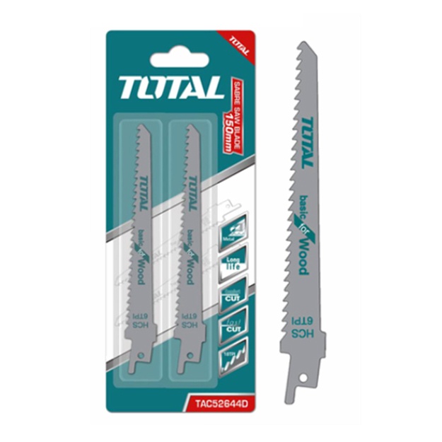 Полотна для сабельной пилы по дереву Total TAC52644D