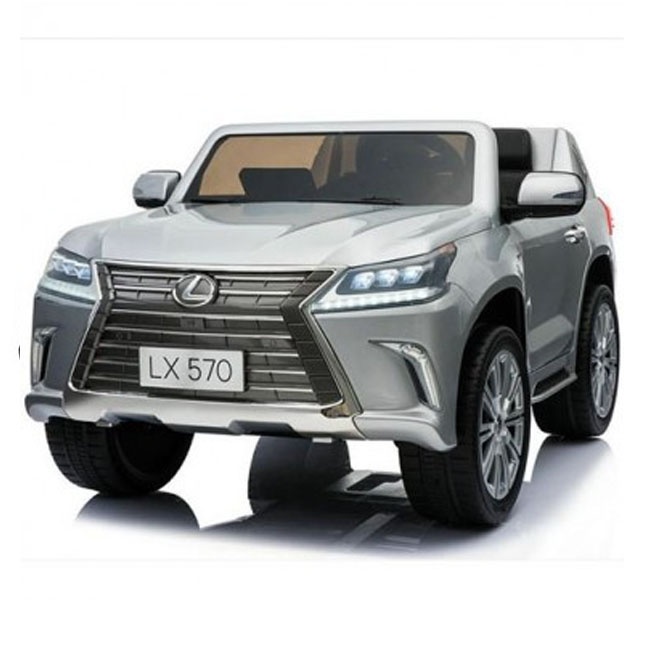 Bolalar uchun elektr mashina Toyland Lexus LX570 kulrang
