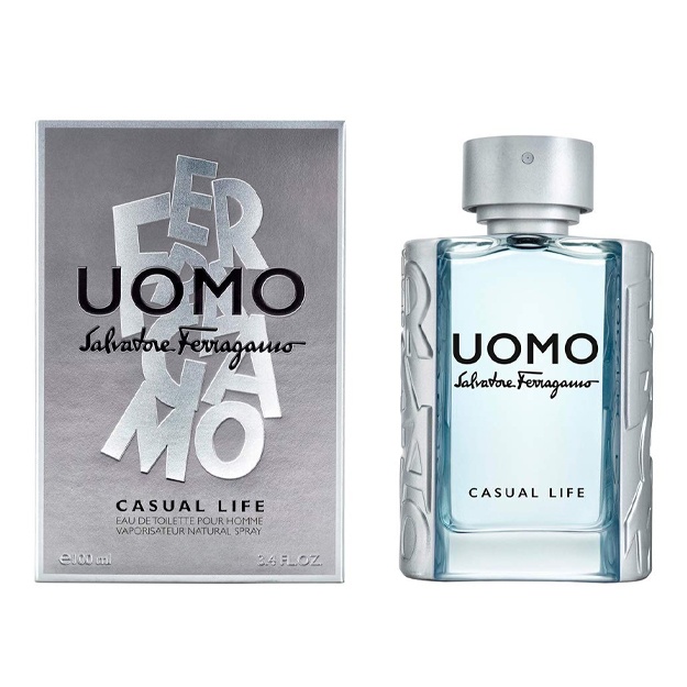 Salvatore Ferragamo Uomo Casual Life (M) EDT 100ML