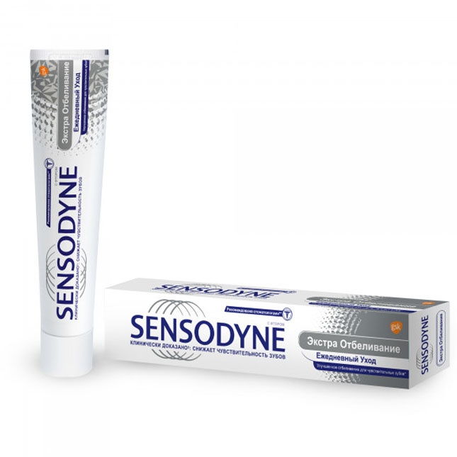 Tish pastasi Sensodyne Qo‘shimcha oqartirish 75 ml