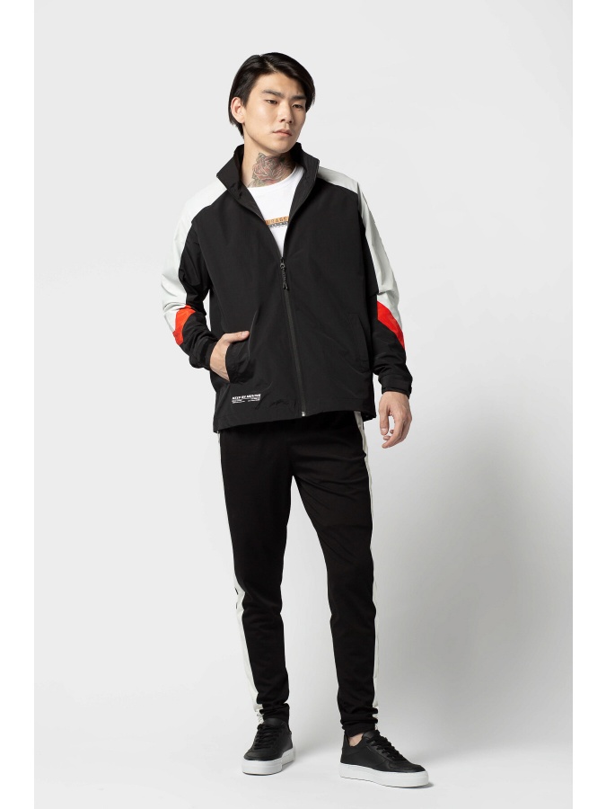 Windbreaker qisqa Terra Pro, erkaklar uchun, polyester qora M SS20CA1N-27-4-7227