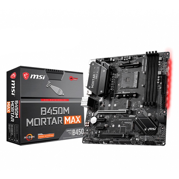 Материнская плата MSI B450M Mortar Max DDR4 (B450M_MORTAR_MAX)