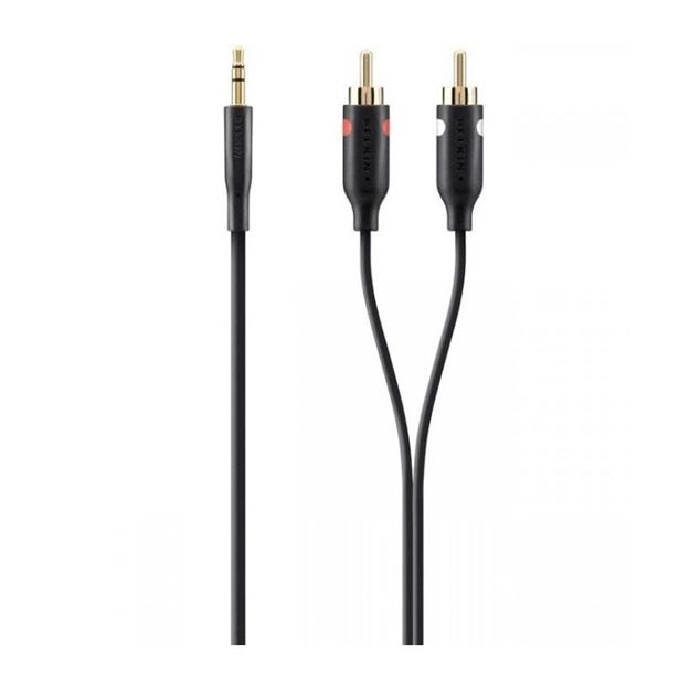 Kabel Belkin 2xRCA M/M 3.5mm 1m (F3Y116BT1M)
