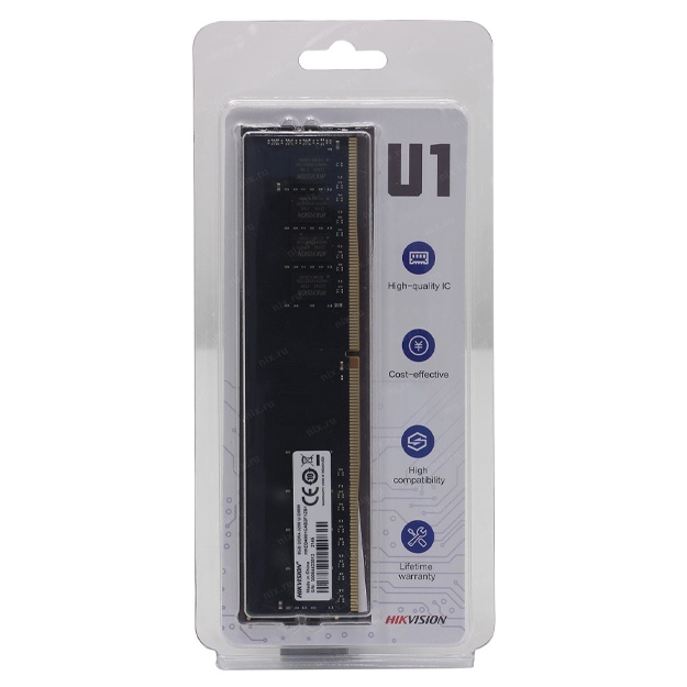 Оперативная память Hikvision U1 DDR4 8GB 3200MHz (HKED4081CAB2F1ZB1/8G)