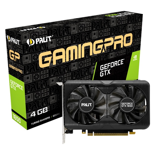 Videokarta Palit GeForce® GTX 1650 GP 4GB GDDR6 (NE6165001BG1-1175A)