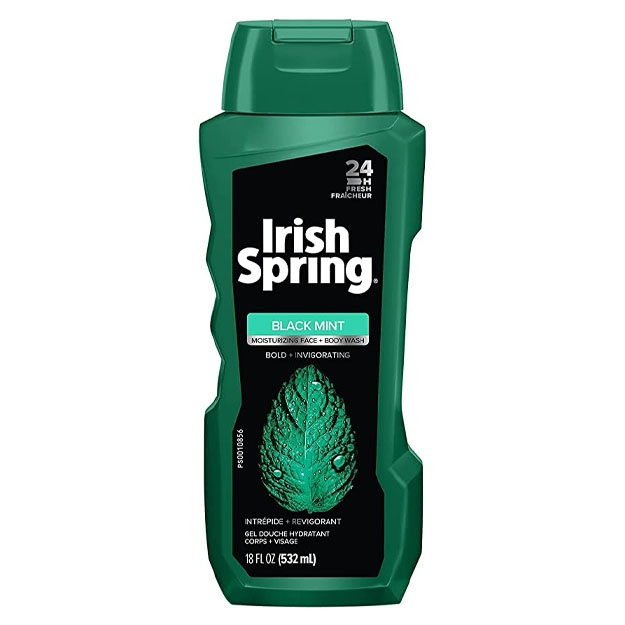 Dush uchun gel Irish Spring, qora yalpiz 532 ml Kanada