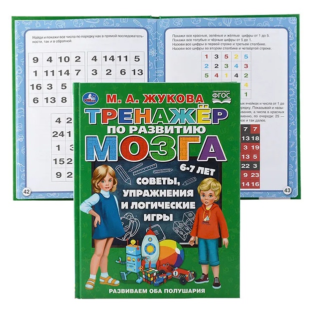 Jukova M. A.: Trenajer po razvitiyu mozga.