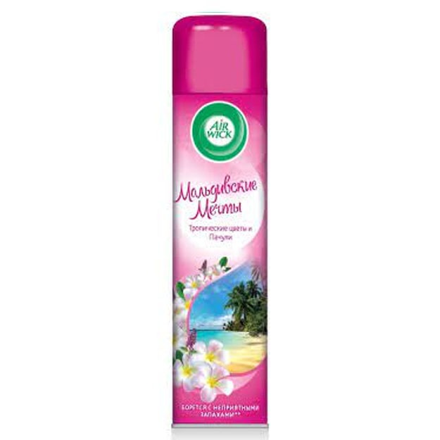 Havo spreyi  Air Wick  Tropik ranglar va paçuli 290ml Rossiya