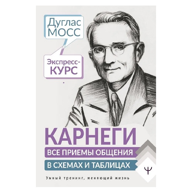 Мосс Дуглас: Карнеги. Все приемы общения в схемах и таблицах. Экспресс-курс