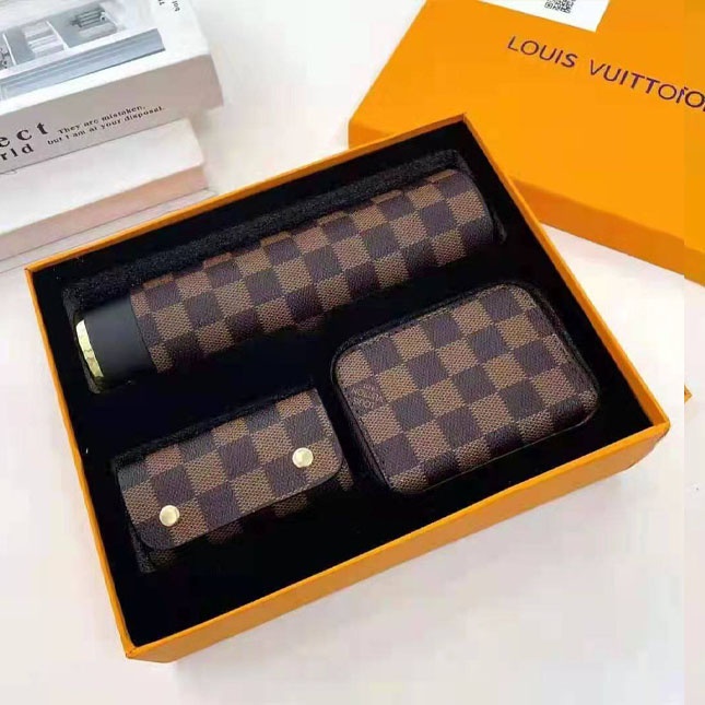 Подарочные наборы Louis Vuitton 3in1 Коричневый