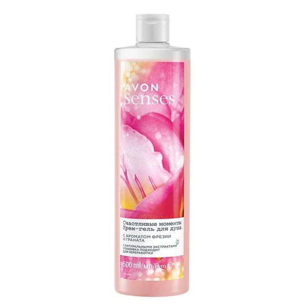 Dush geli Avon Senses "Baxtli daqiqalar" 500 ml (W) original