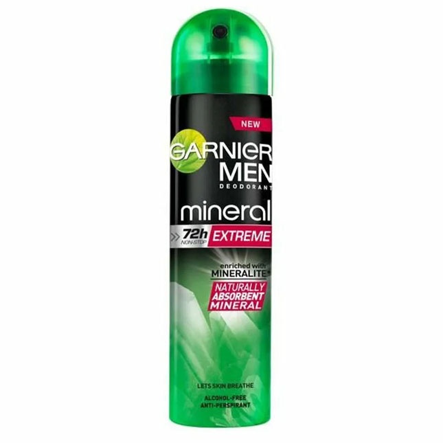 Erkaklar uchun dezodarant Garnier Mineral ekstremal 150 ml Rossiya