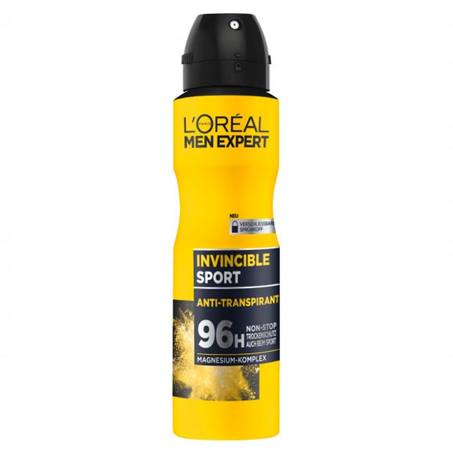 Erkaklar uchun dezodorant Loreal Invinsible sport 250 ml