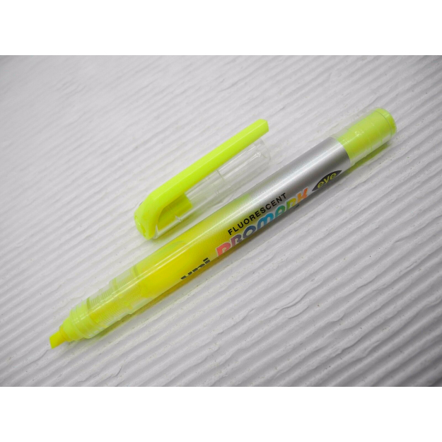 Marker yozish uchun Uni PROMARK eye(1.5-4mm/yellow) Sariq 6dona