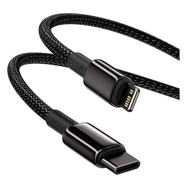 Tez zaryadlovchi kabel Baseus Tungsten Gold Type-C na iP PD20W