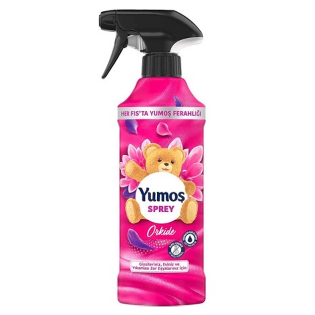 Sprey yuvilishi qiyin kiyimlar uchun Yumoş Orxideya  450 ml Turtsiya