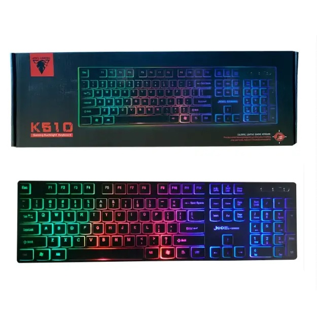 JEDEL K510 RGB o‘yin klaviaturasi