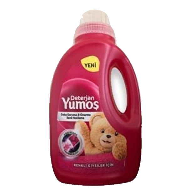 Yumshoq ranglar uchun suyuq yuvish vositasi Yumus 1500ml Turkiya
