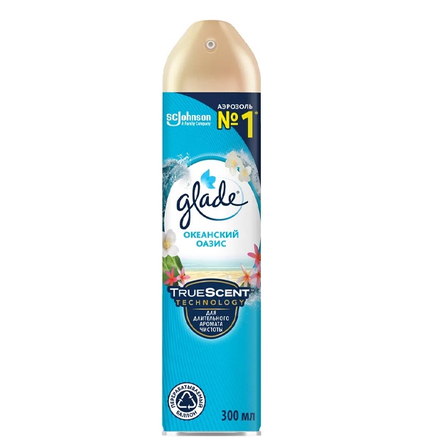 Havo spreyi Glade Osean Oasis 300ml Rossiya