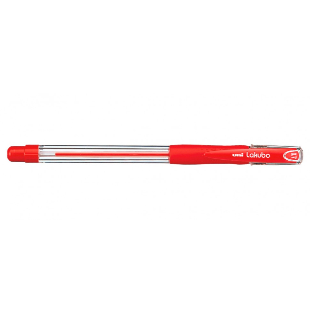 Sharikli Ruchka Uniball LAKUBO (0.7mm/blue) Qizil