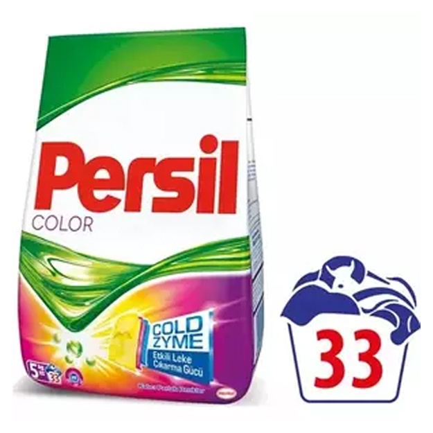 Kir yuvish kukuni Persil rangli kiyimlar uchun 5 kg