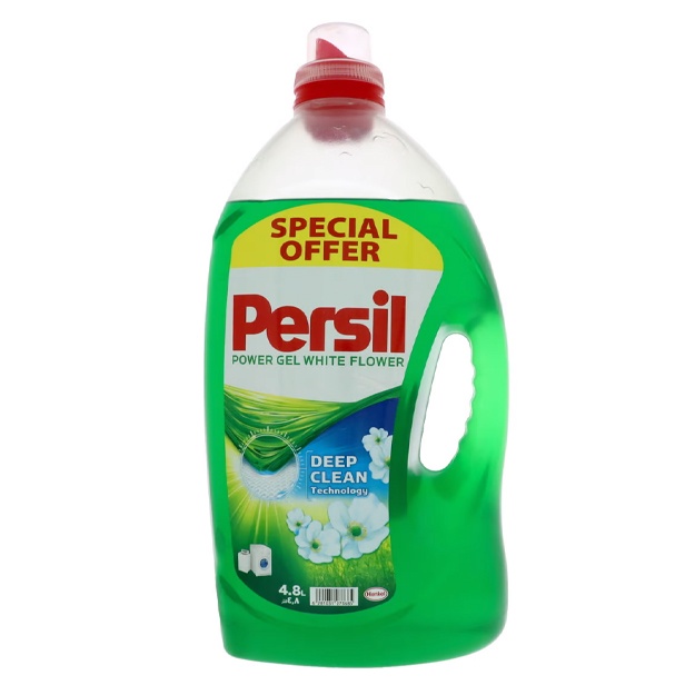 Жидкий стиральный порошок Persil Gel Белый цветок 4,8 л