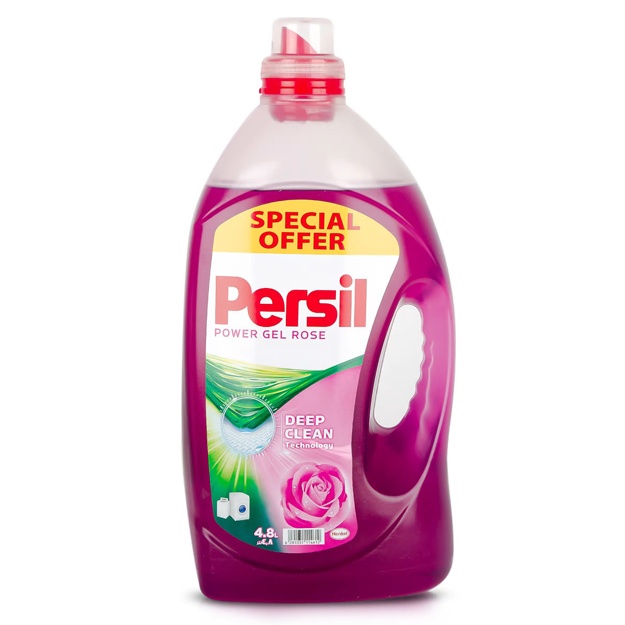 Жидкий стиральный порошок Persil Gel Rose 4,8 л