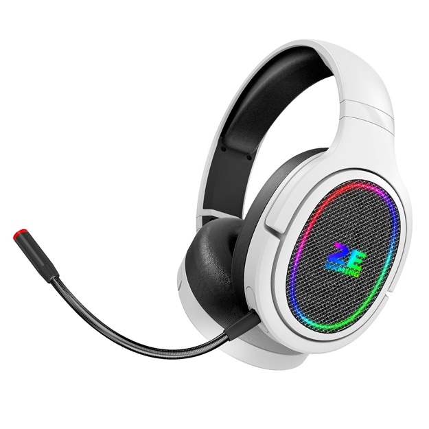 O‘yin eshitish vositasi 2E Gaming HG330 RGB 3,5 mm Oq (2E-HG330WT)