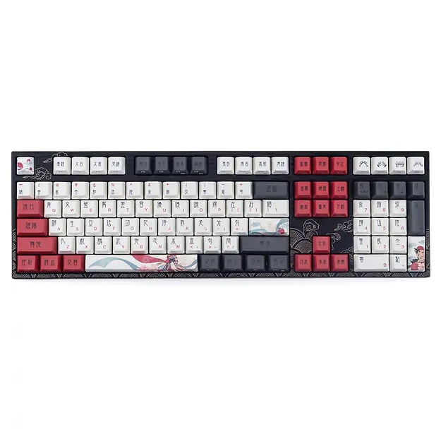 O‘yin klaviaturasi Varmilo MA108M V2 Peking Opera, EC Rose V2,EU (A36A028B0A3A01A025)