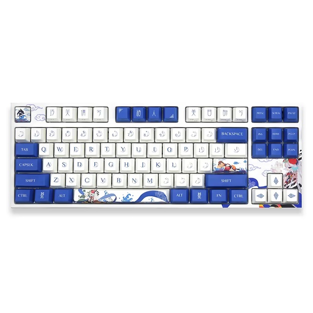 Игровая клавиатура Varmilo VA87M Lovebirds-I, Cherry MX Silent Red,EU (VA87MA002A6A0A01A003)