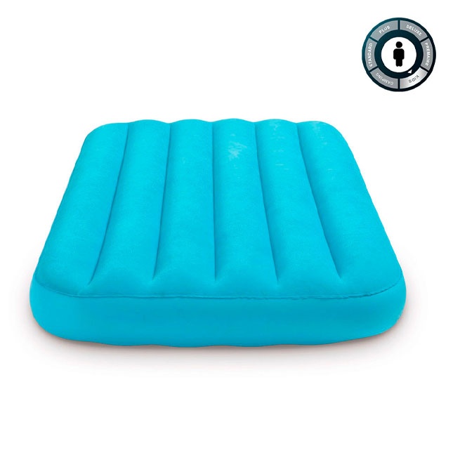 Puflanadigan matras Intex 66803 88x157x18sm Moviy