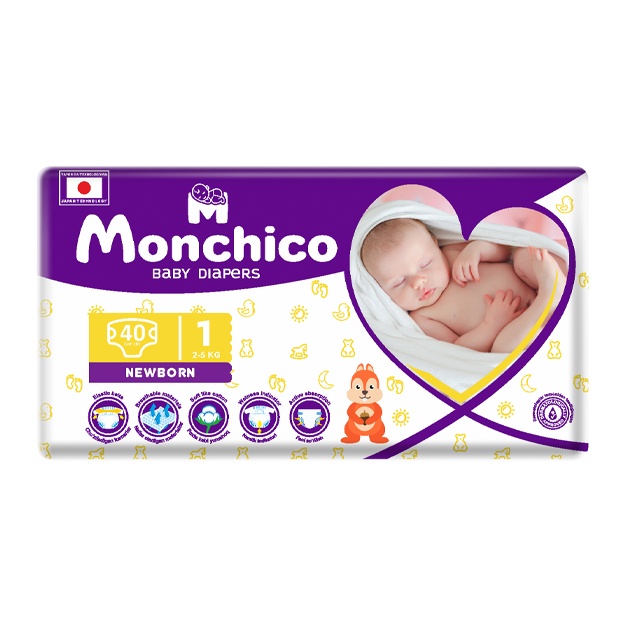 Bolalar tagliklari Monchico New Born