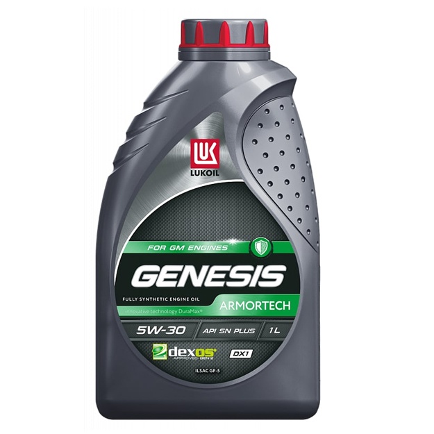 Dvigatel moyi Lukoil Genesis Armortech DX1 5W30 1 l