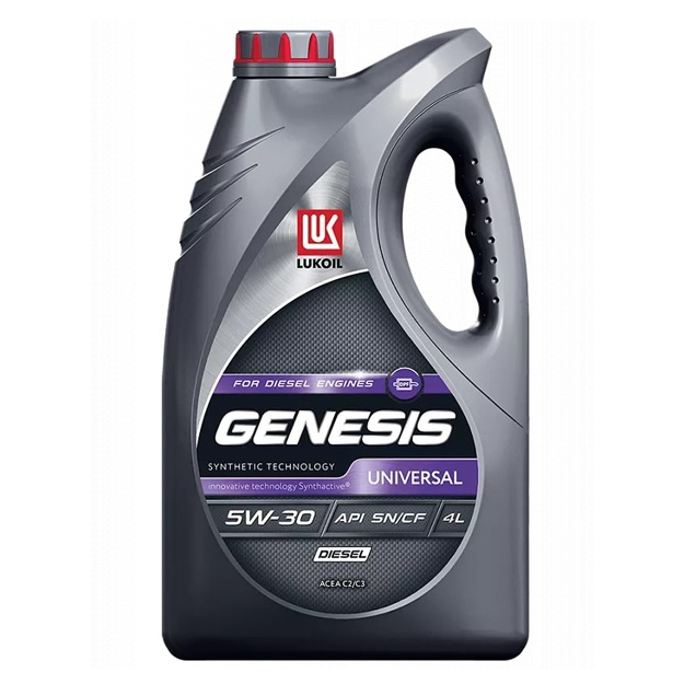 Dvigatel moyi Lukoil Genesis Universal Diesel 5W30 4 l