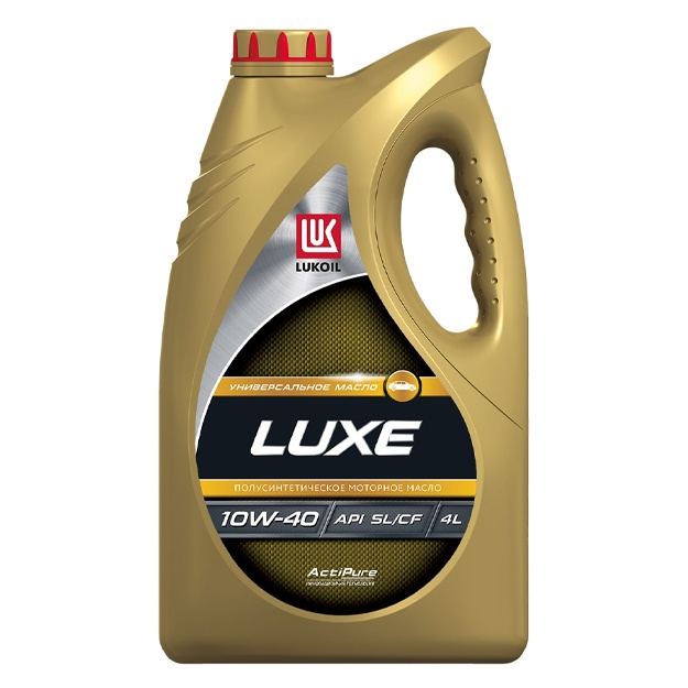 Dvigatel moy Lukoil Luxe 10W-40 polusinteticheskoe API SL/CF 4l
