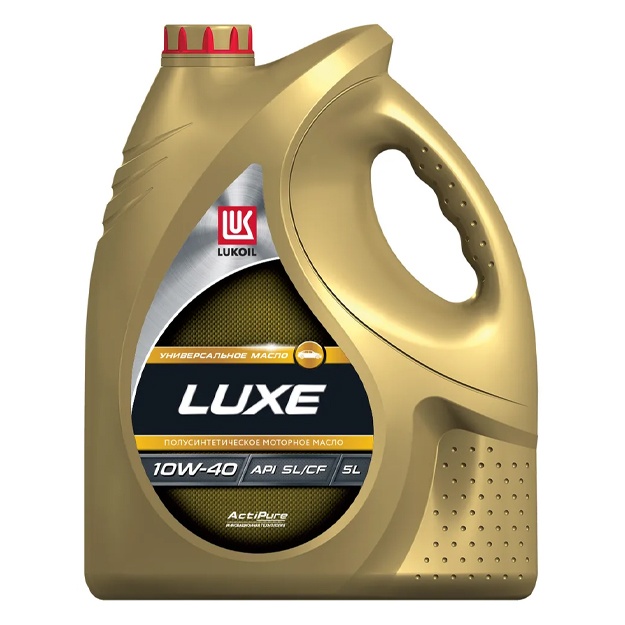 Dvigatel moy Lukoil Luxe 10W-40 polusinteticheskoe API SL/CF 5l