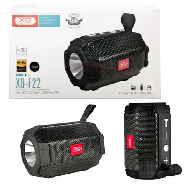 Chiroqli portativ Bluetooth dinamik XO-F22