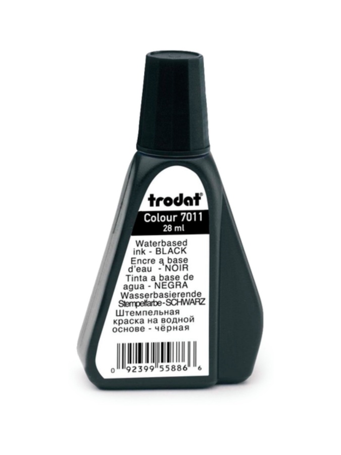 Shtamp uchun bo‘yoq Trodat 7011 (violet) Qora