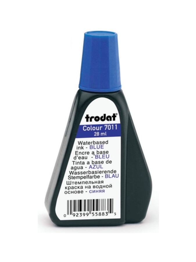 Shtamp uchun bo‘yoq Trodat 7011 (violet) Ko‘k