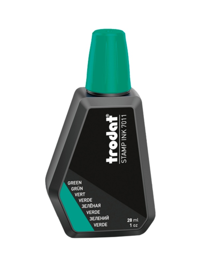 Shtamp uchun bo‘yoq Trodat 7011 (violet) yashil