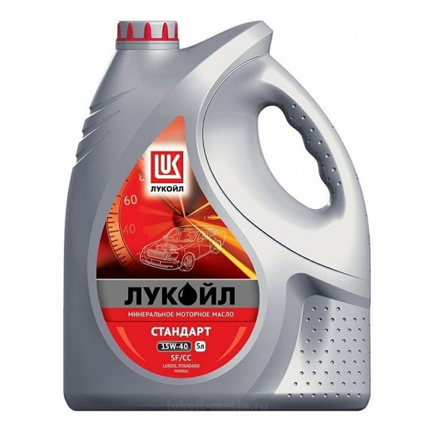 Масло моторное Лукойл Стандарт 15W-40 SF/CC 5л