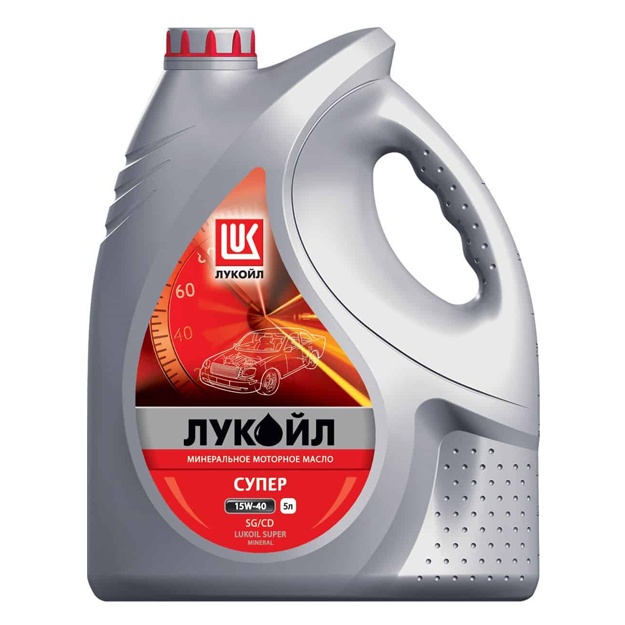 Dvigatel moyi Lukoil Super 15/40 API SG/CD 5 l