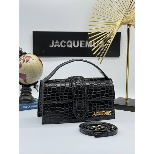 Jacquemus Le Chiquito grand sumkasi ART-01 Qora