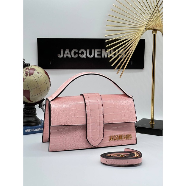 Сумка Jacquemus Le Chiquito grand АРТ-01 фиолетовый/бирюзовый