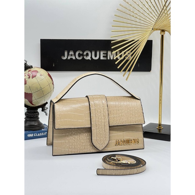 Jacquemus Le Chiquito grand sumkasi ART-01 Qaymoq rang