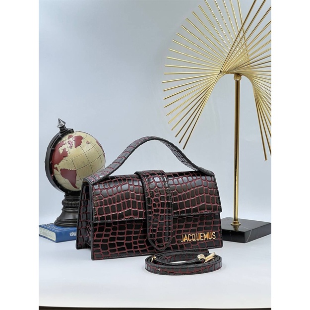 Сумка Jacquemus Le Chiquito grand АРТ-01 темно-коричневый