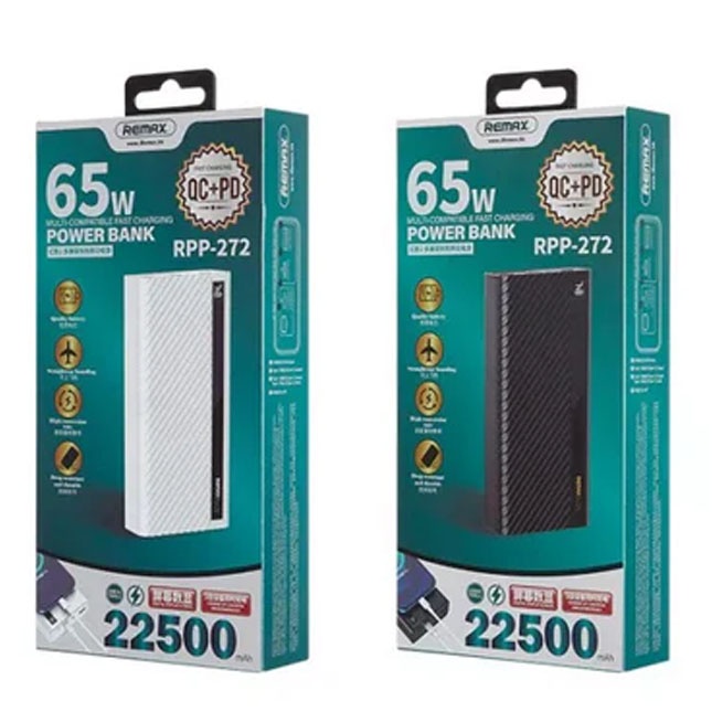 Tashqi batareya Remax RPP272 22500mah