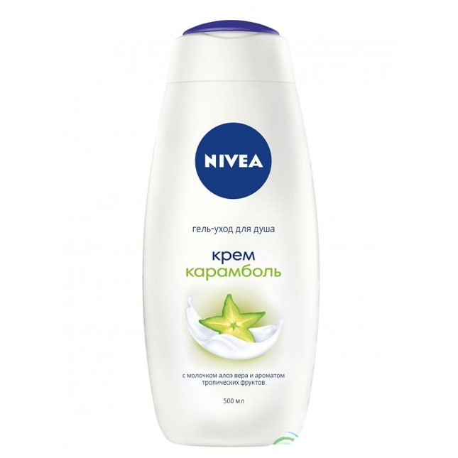 Nivea Dush uchun gel kremi va karam 500ml Moskva