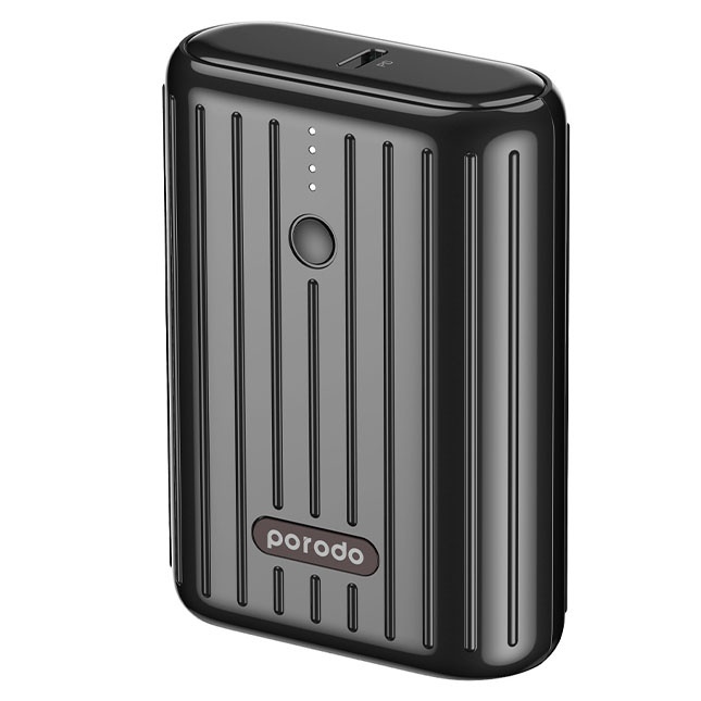Porodo tashqi batareyasi 10000mAh Qora