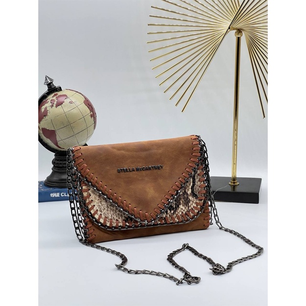 Stelf Makkartni Falabella sumkasi ART-01 jigarrang